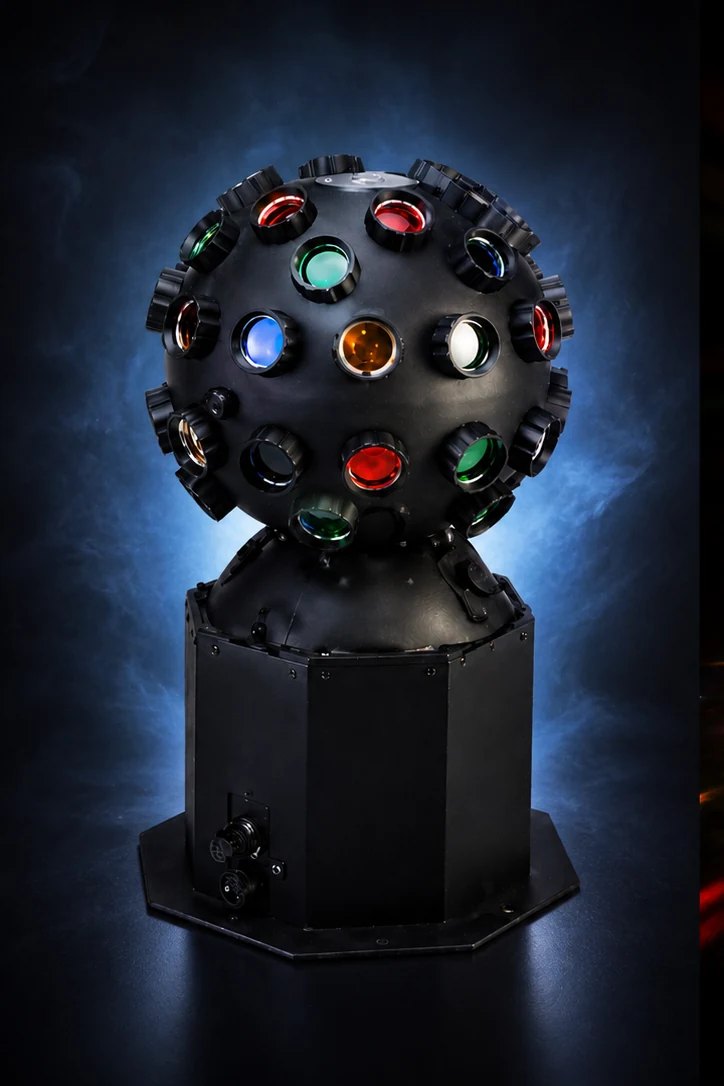 Световой прибор Galaxy Light GL-0031 Ball-1 с круглыми цветными линзами